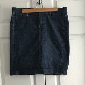The Limited Denim Skirt